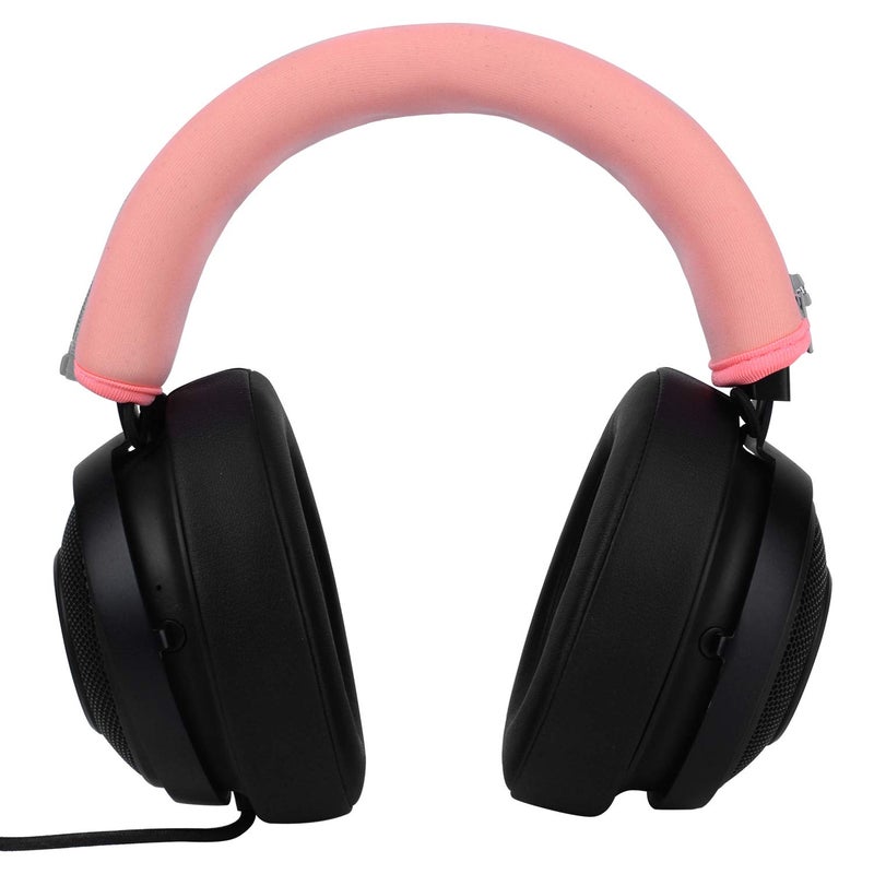 Jarmor Kraken V2 & PRO Headband Cover, JARMOR Replacement Head Band Protector with Zipper [ Easy Installation ] for Razer Kraken V2 & V2 Pro Headphones (Oval & Round Cushion) ONLY (Pink) - Image 3
